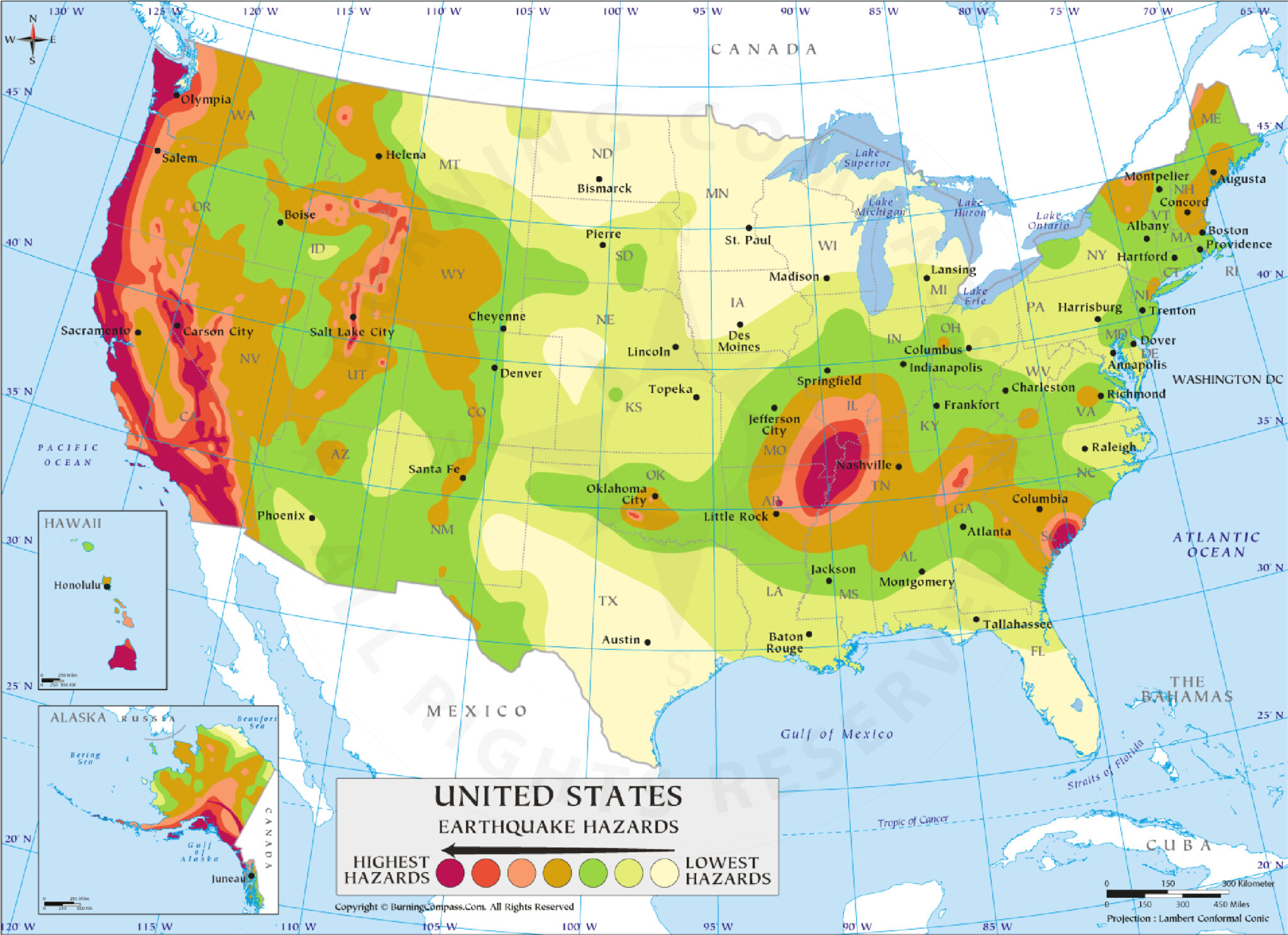 Next Level Manufactures Mezzanines Cantilever Racking Usa Seismic Zones Map 2048x1487